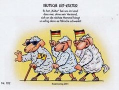 Farbige Zeichnung mit Text