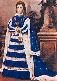 Albrecht Hecht als Prinzessin 1873